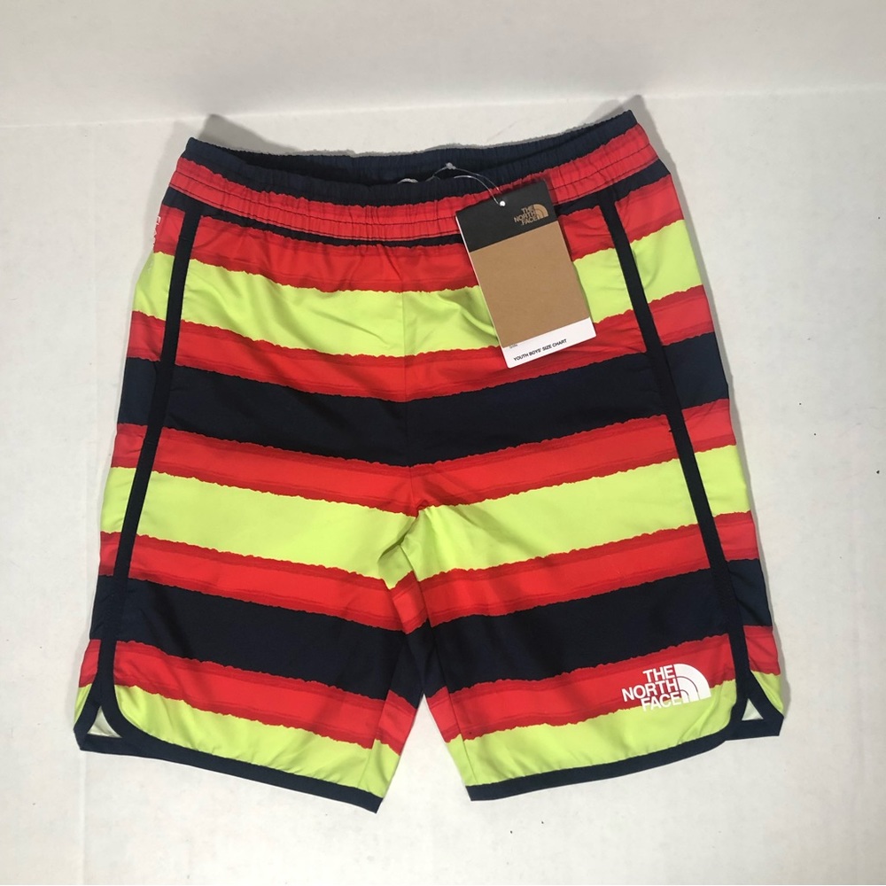 NWT The North Face Boys' Printed Amphibious Class V Water Short